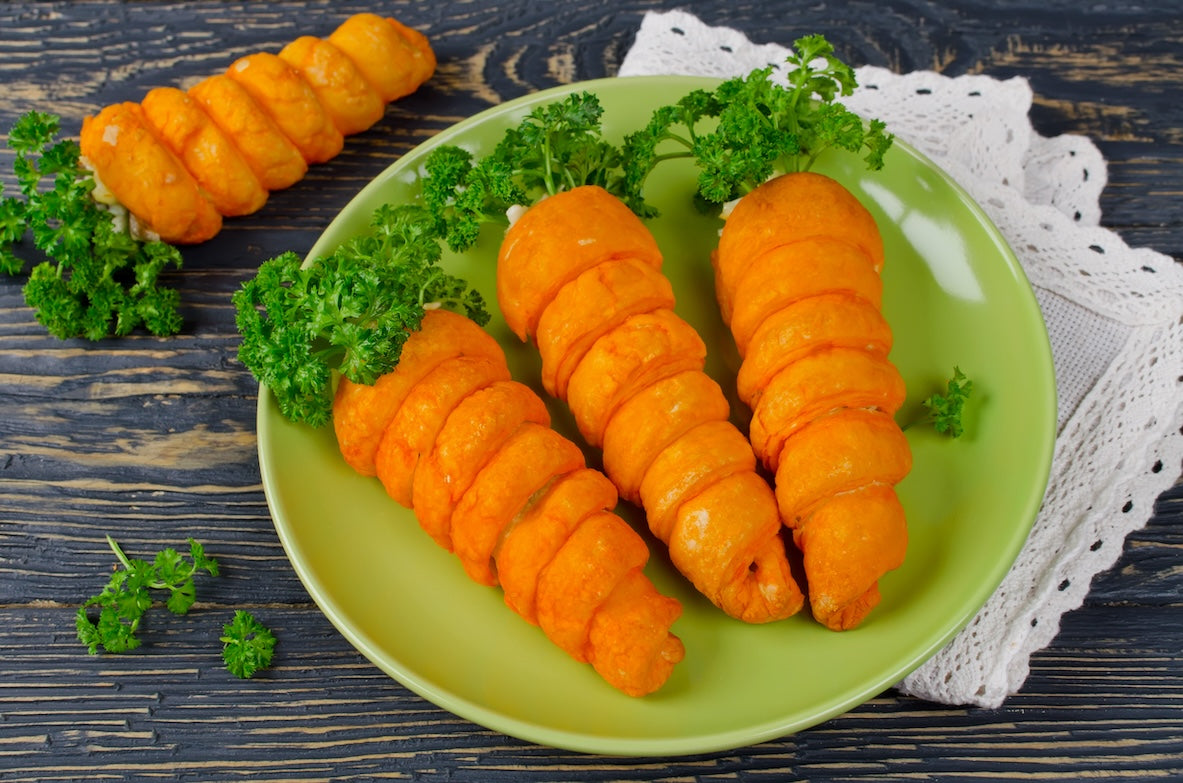 Blätterteig Karotten