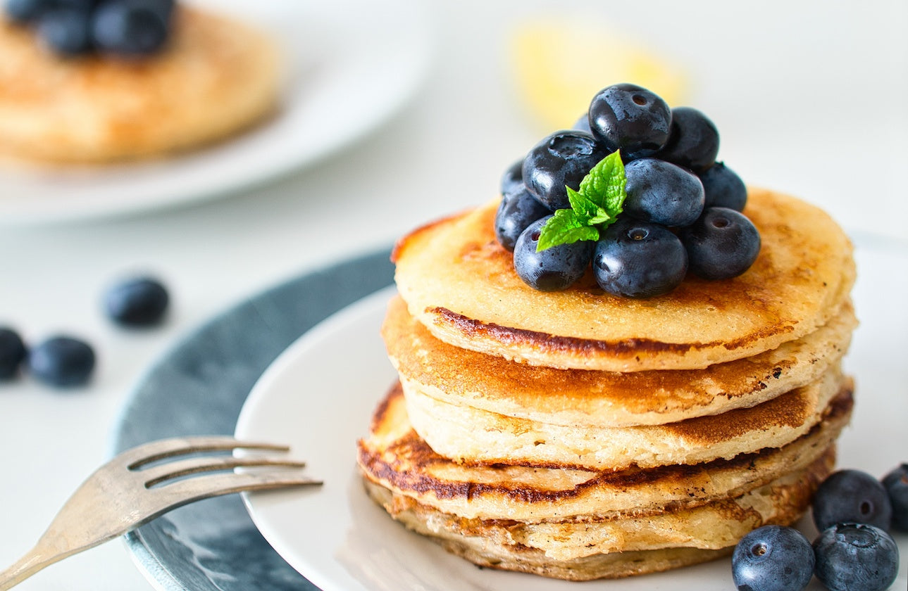 Blaubeer Pancakes