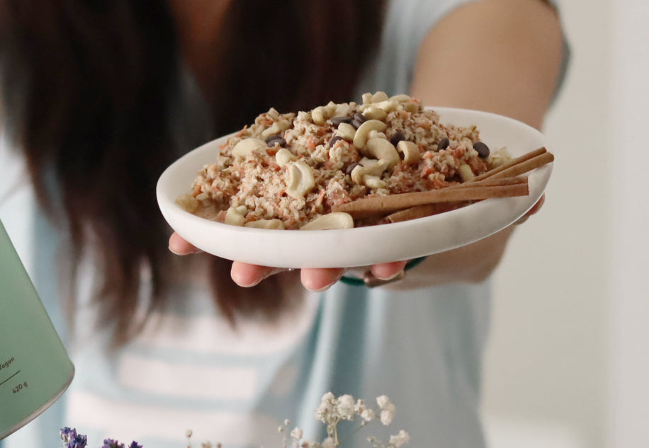 Carrot Cake Overnight Oats