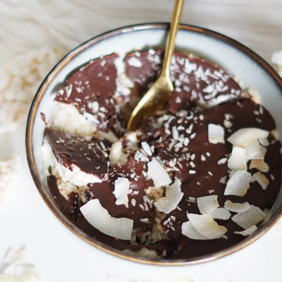 Rezept: High Protein Coco Rice Cake