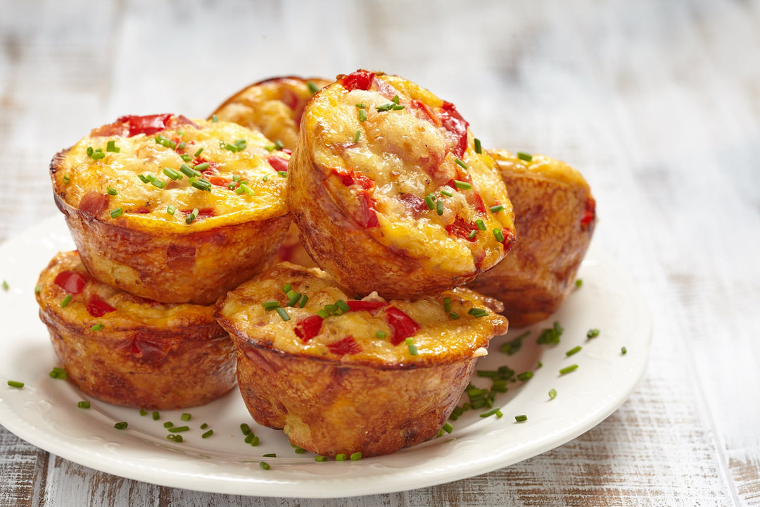 Kartoffel Gemüse Ei Muffins