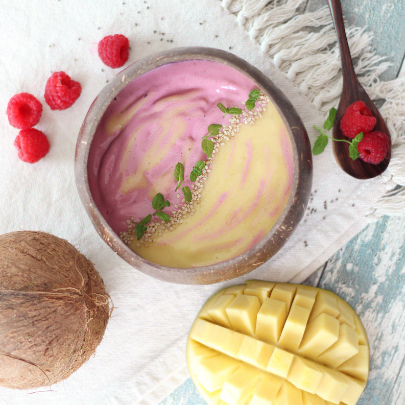 Raspberry Mango Bowl