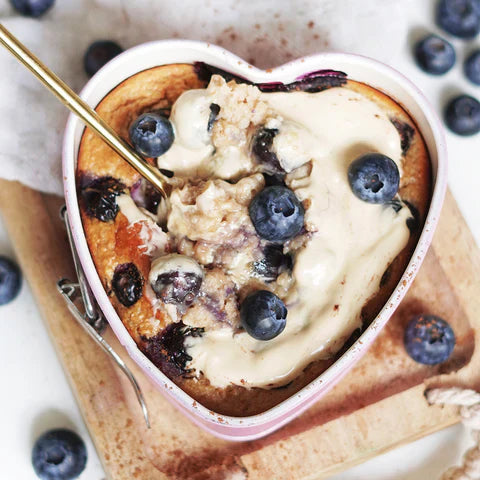 Rezept: High Protein Baked Oats