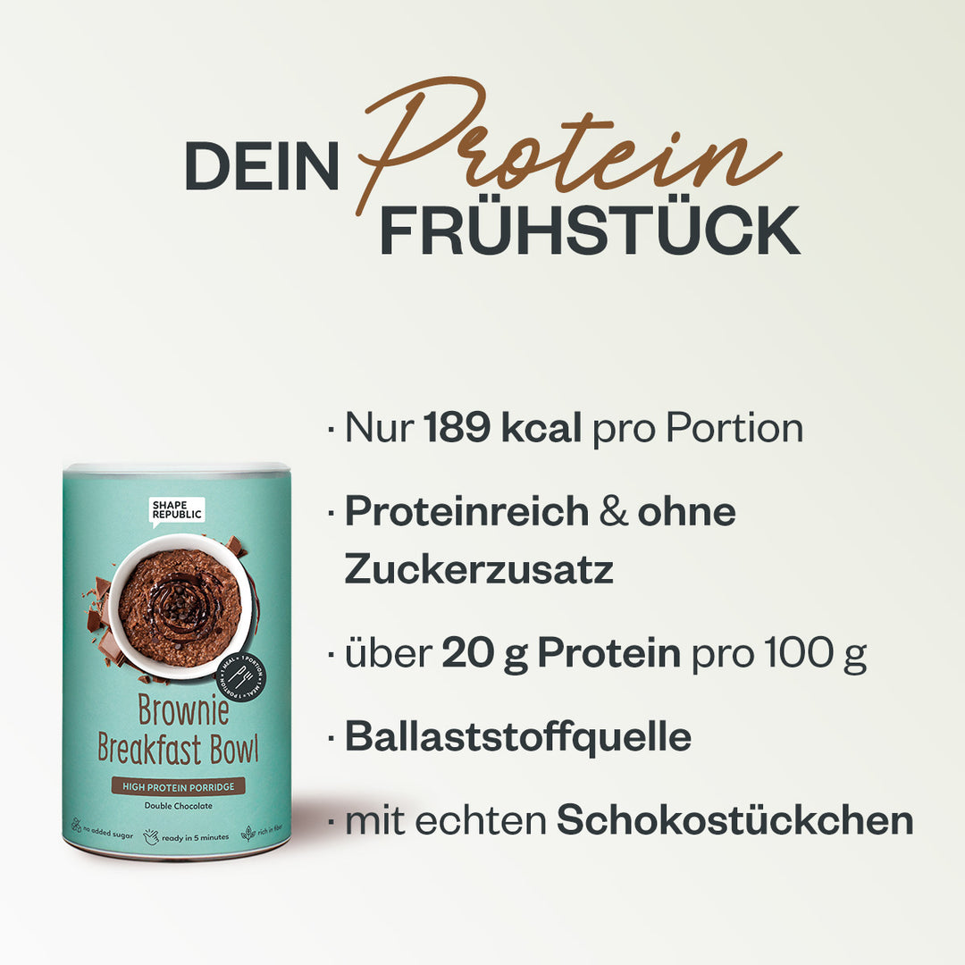 Protein Porridge 350g | Double Chocolate | Shape Republic