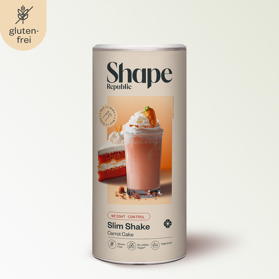 abnehm shake - carrot cake