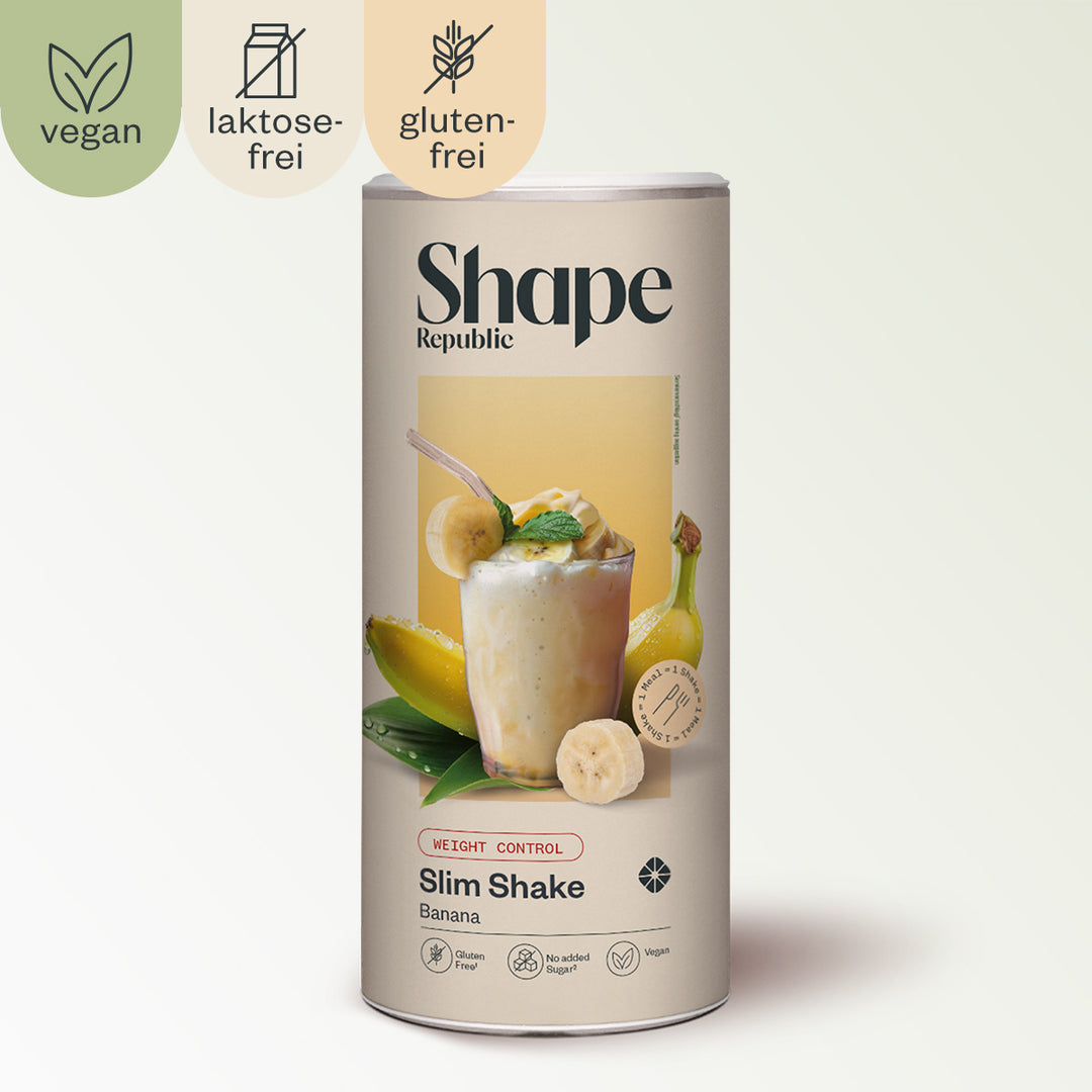 vegan abnehm shake - banane