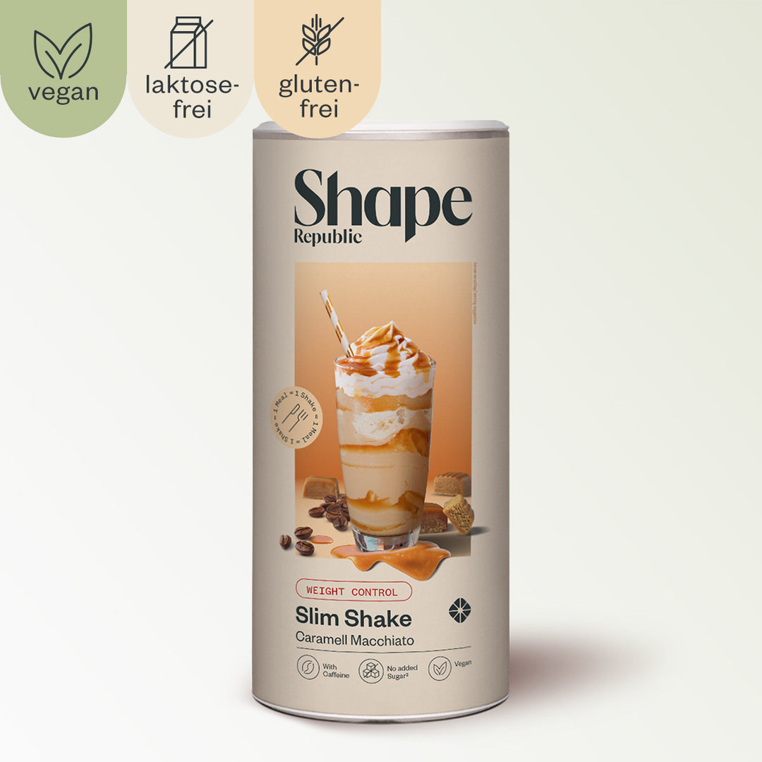 vegan abnehm shake - caramel macchiato