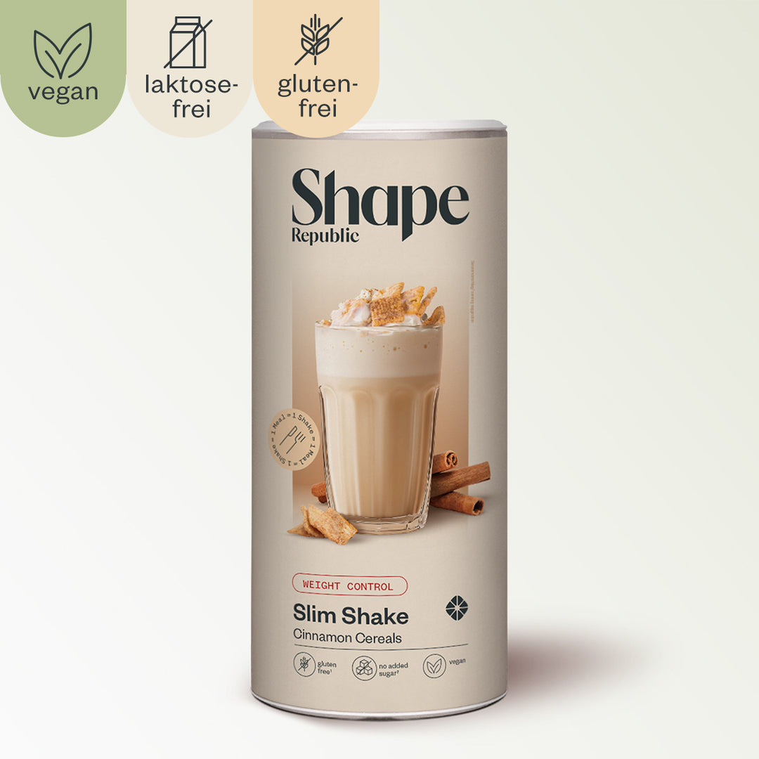 vegan abnehm shake - cinnamon cereals