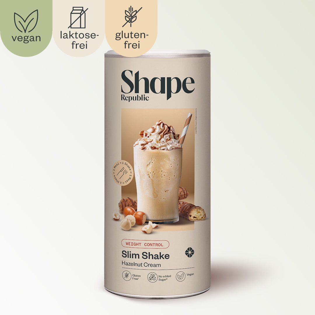 vegan abnehm shake - hazelnut