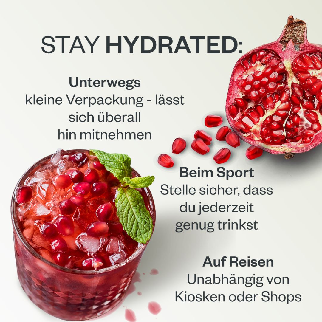 geschmack für wasser ohne zucker