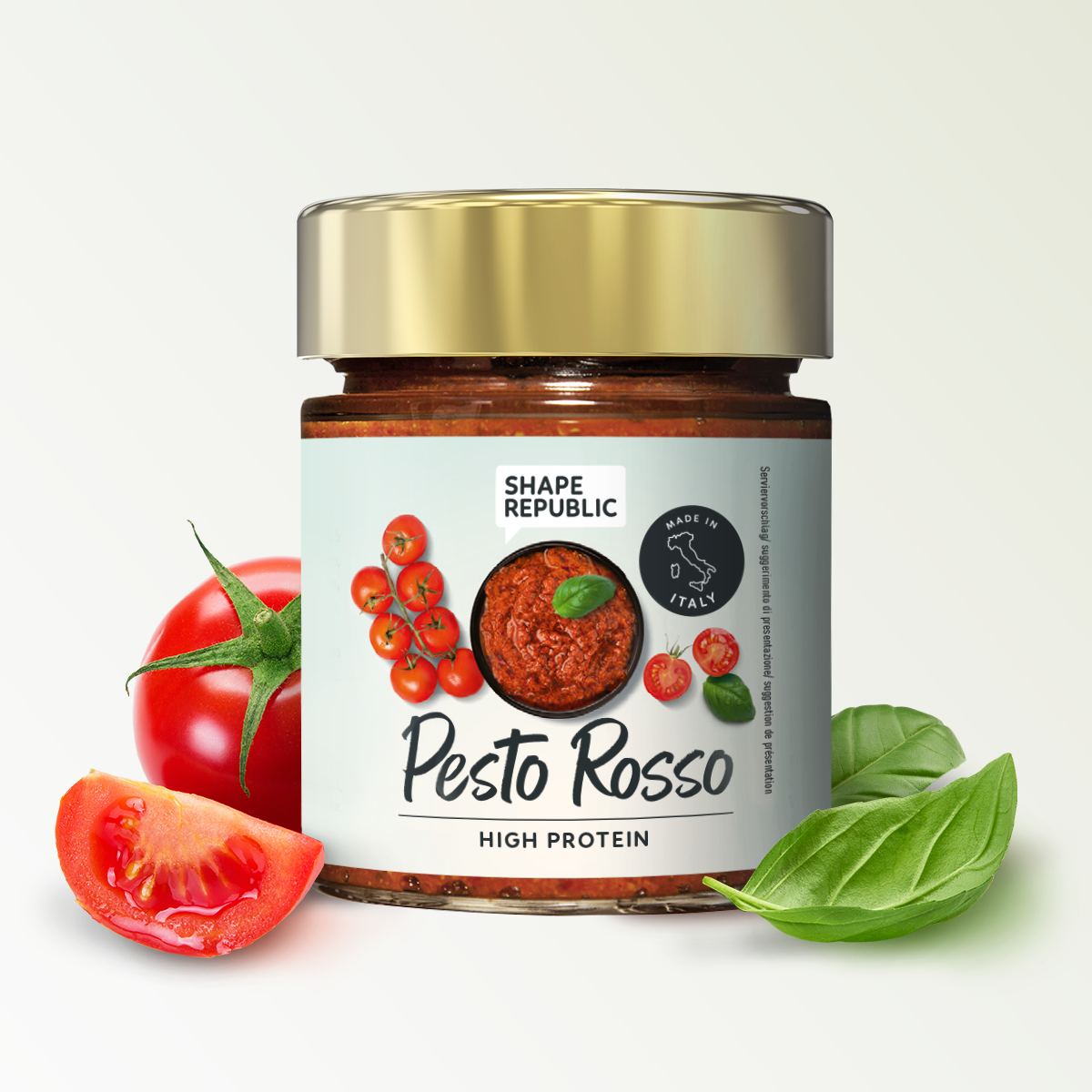 High Protein Pesto 130g | Pesto Rosso | Shape Republic