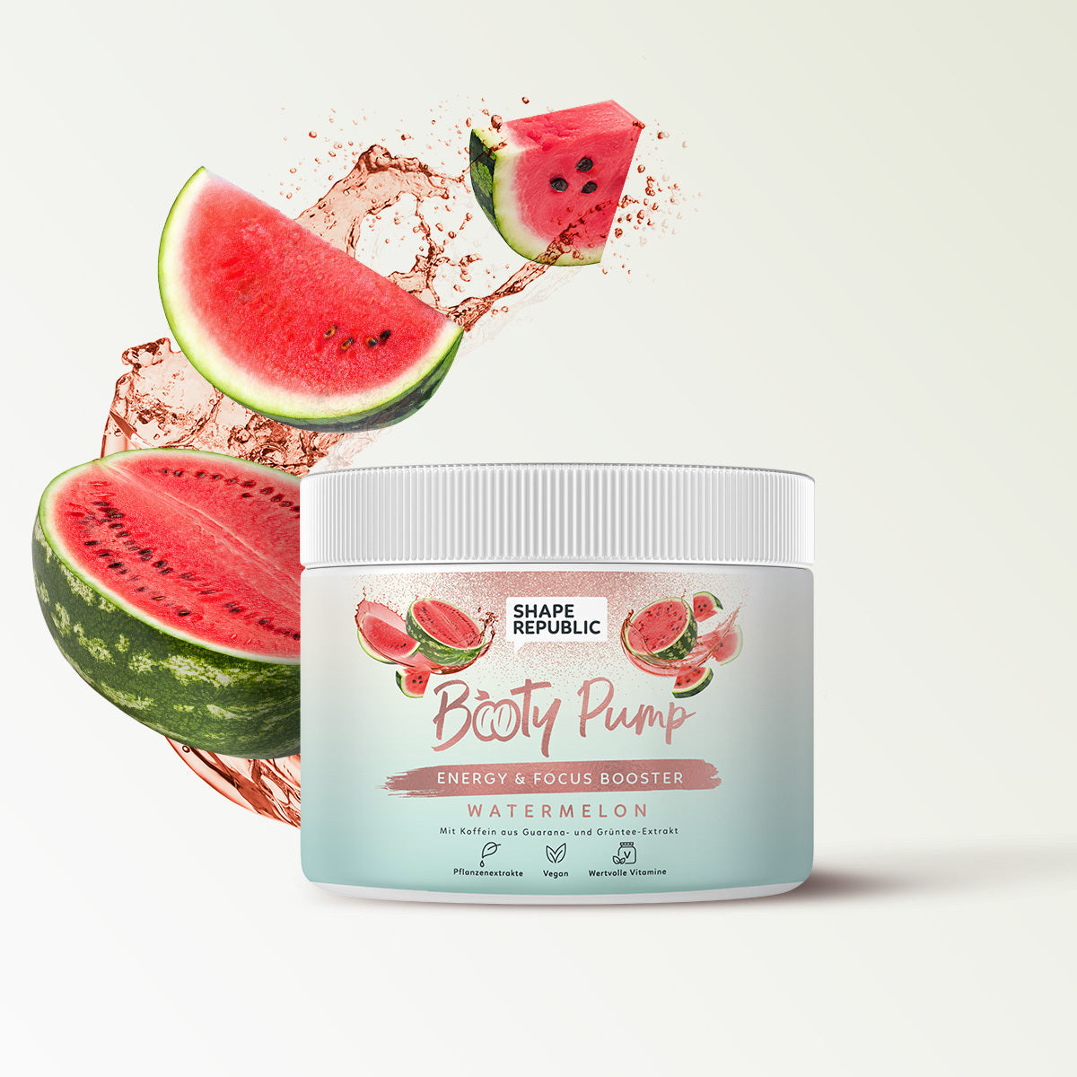 Shape Republic - Veganer Booster Watermelon »Booty Pump« (240g)